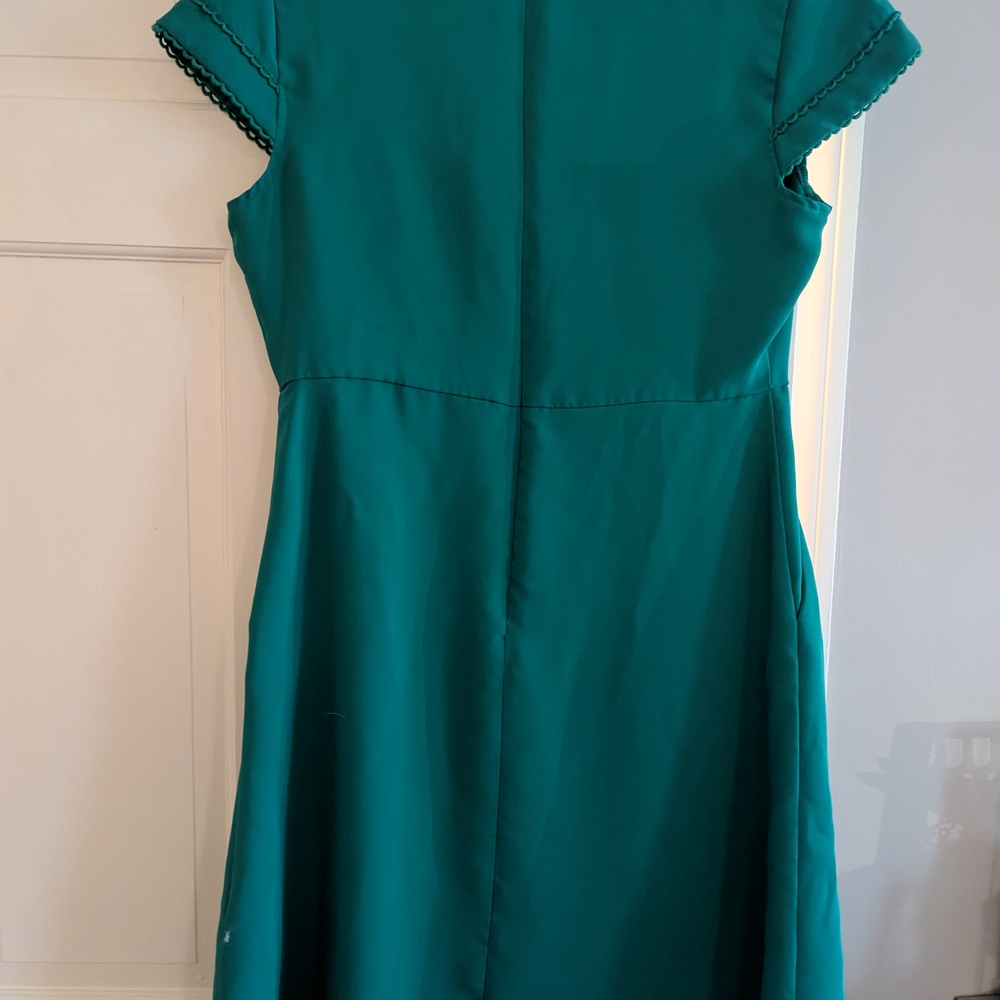 Nicole Miller Emerald Green Dress - Picture 5 of 6